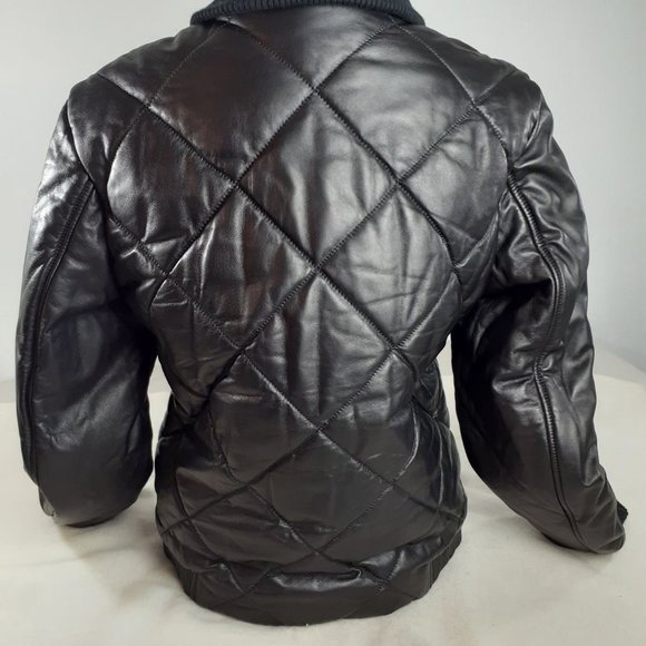 Women's kenzo leather jacket - Picture 5 of 12